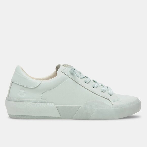 NEW DOLCE VITA Zina 360 Leather Sneakers seafoam color 294M0